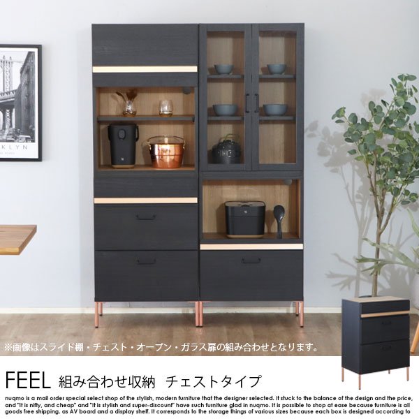 組み合わせ収納シリーズFEEL【フィール】チェストタイプ 幅60cmの商品写真